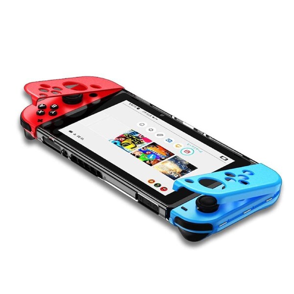 Nintendo Switch Case Handle Magnetic Blue-Red