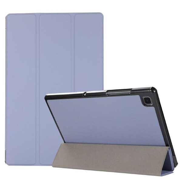 For Samsung Galaxy Tab A7 10.4in (2020) Case, Folio PU Leather Cover, Slim 3-Fold Magnetic Stand, Lavender Grey