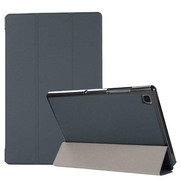 For Samsung Galaxy Tab A7 10.4in (2020) Case, Folio PU Leather Cover, Slim 3-Fold Magnetic Stand, Black