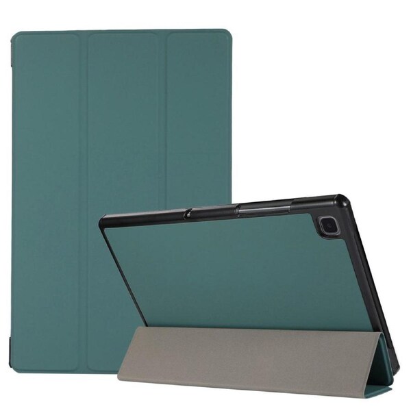 For Samsung Galaxy Tab A7 10.4in (2020) Case, Folio PU Leather Cover, Slim 3-Fold Magnetic Stand, Green