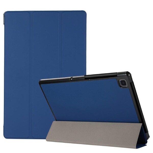 For Samsung Galaxy Tab A7 10.4in (2020) Case, Folio PU Leather Cover, Slim 3-Fold Magnetic Stand, Navy Blue