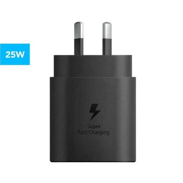 Samsung USB-C 25W AC Charger Black TA800 S20 S20+ ULTRA NOTE 10
