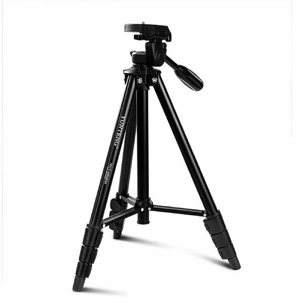 Yunteng VCT-680 Portable Aluminum Tripod with Damping Head for DSLR Camera