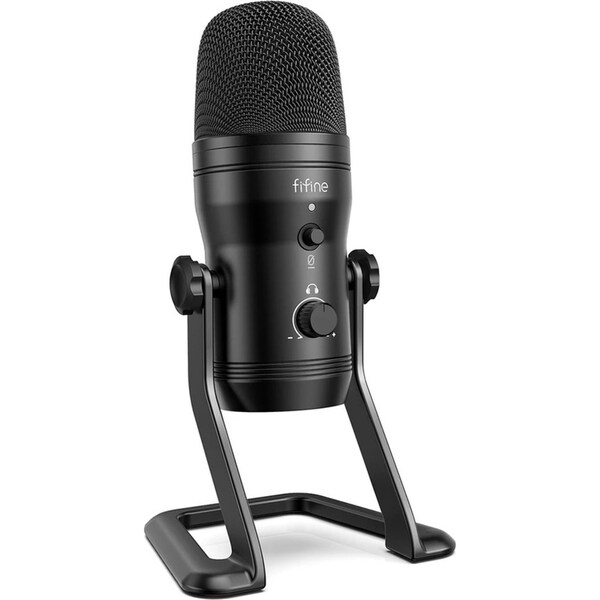 Fifine K690 USB Polar Cardioid Condenser Microphone Podcast/Recording for PC/MAC