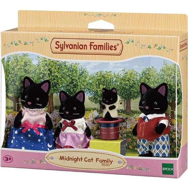 Sylvanian Families - Midnight Cat Family