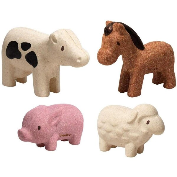 PlanToys - Farm Animals Set