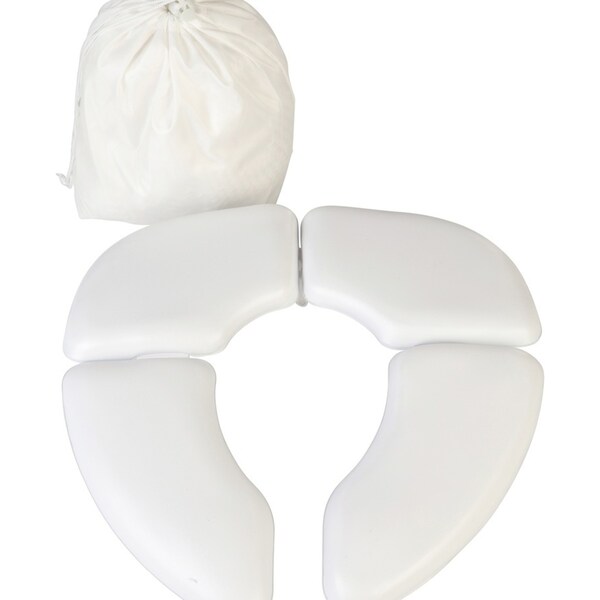 BabyU Cushie Traveller Folding Padded/Cushioned Toilet/Bathroom Seat f/ Toddler