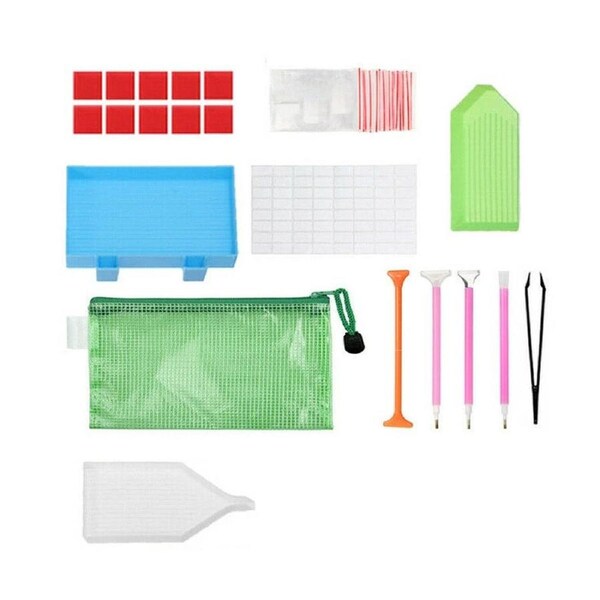 Diamond Painting Tools Box Diy Art Craft Pen Set - 70pcs