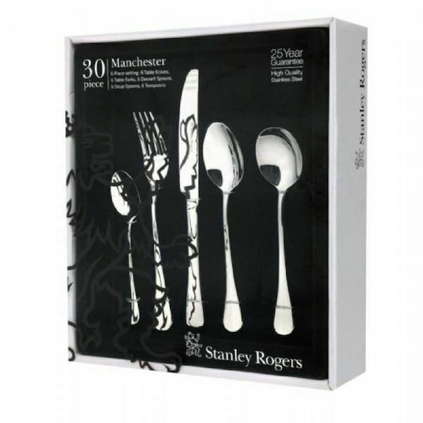 Stanley Rogers Manchester 30pc Cutlery Set 50550