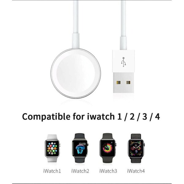 Magnetic Charger Charging Cable - For Apple Watch iWatch 5 4 3 2 1
