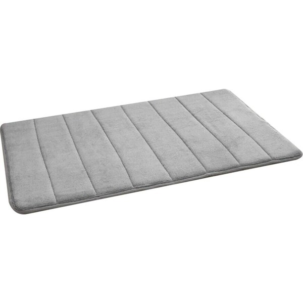 Bathroom Mats Floor Bath Shower Rug - Grey