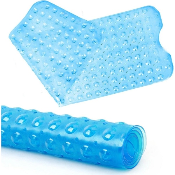 Anti-Slip Sucker Bathtub Bath Shower Mat - 100x40cm