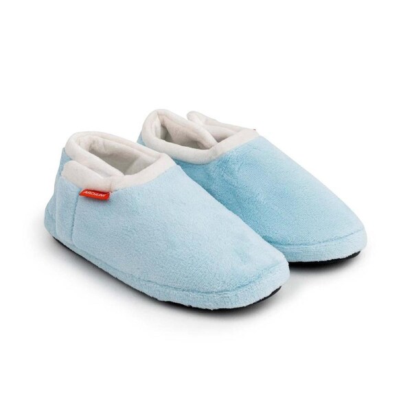 ARCHLINE Orthotic Slippers Closed Scuffs Pain Relief Moccasins - Sky Blue EUR 37