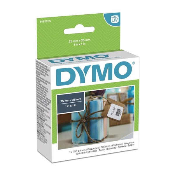 DYMO LW 25mm x 25mm White