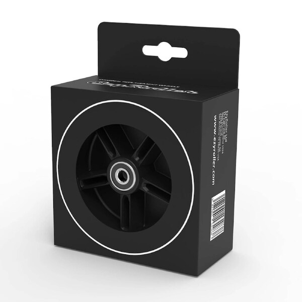 EzyRoller Pro Single Replacement Wheel ( Spoke Style )- Fits front or back.