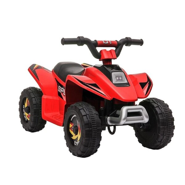 Kids Ride On Toy 6V Electric ATV Quad Rechargeable Battery Red