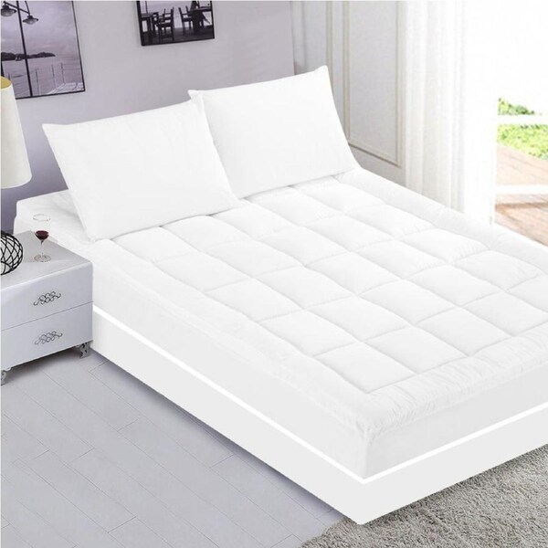Ramesses Sustainable and Soft Natural Comfort Tencel Mattress Topper 1000GSM King Single / White