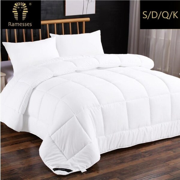 Ramesses Sustainable and Soft Natural Comfort Tencel Quilt 300GSM Double / White