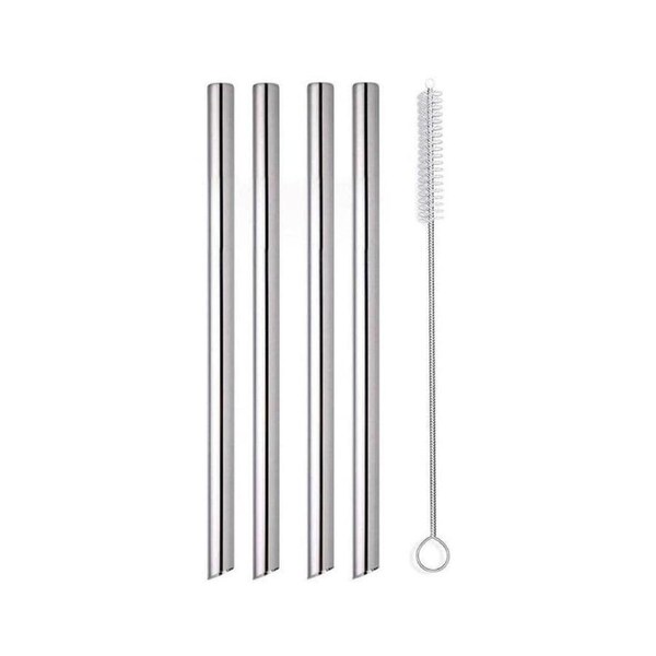 Joie Set of 4 Stainless Steel Bubble Tea Straws