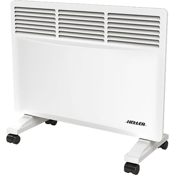 Heller 1500w Portable/Free Stand/Electric Panel Convection Heater Indoor White