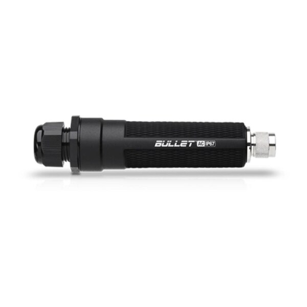 Ubiquiti Bullet Dual Band 802.11 AC IP67 Titanium Series w/ N-Male for PtP/PtMP