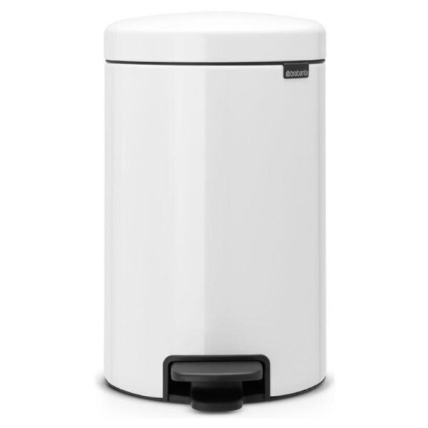 Brabantia newICON 12L Pedal Bin - White
