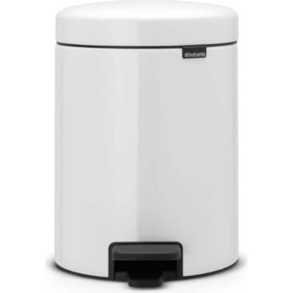 Brabantia newICON 5L Pedal Bin -White