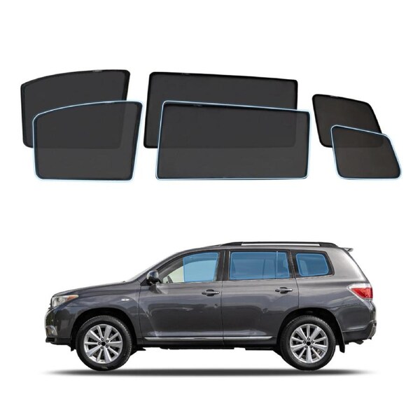 Magnetic Window Sun Shade for Toyota Kluger 2007-2013