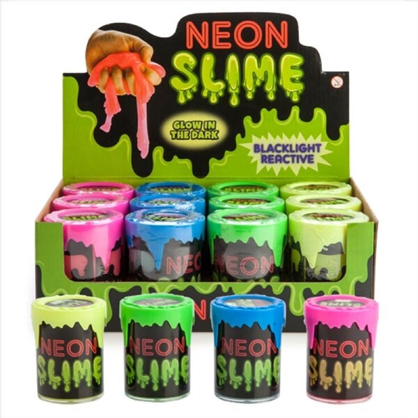 Glow In The Dark Neon Slime (Sent at Random)
