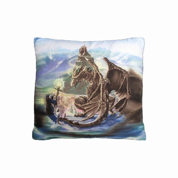 Disney Dragon Encounter Filled Square Cushion 40 x 40 cm