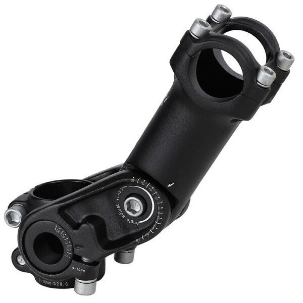 SATORI 1-1/8" x 25.4mm x 120mm DUAL ADJUSTMENT STEM Bike Bicycle Riser Extension Duo Adjustable For Road Bike MTB