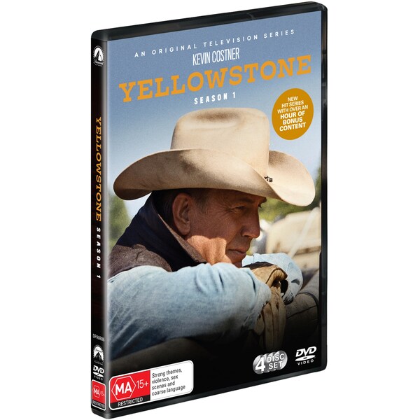 Yellowstone: Season 1 - 4 Disc - Dvd Each