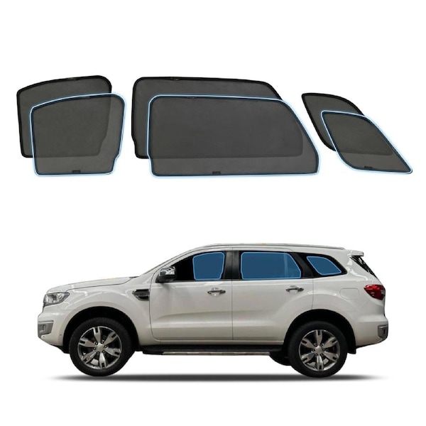 Magnetic Window Sun Shade for Ford Everest UA Series 2015-2022