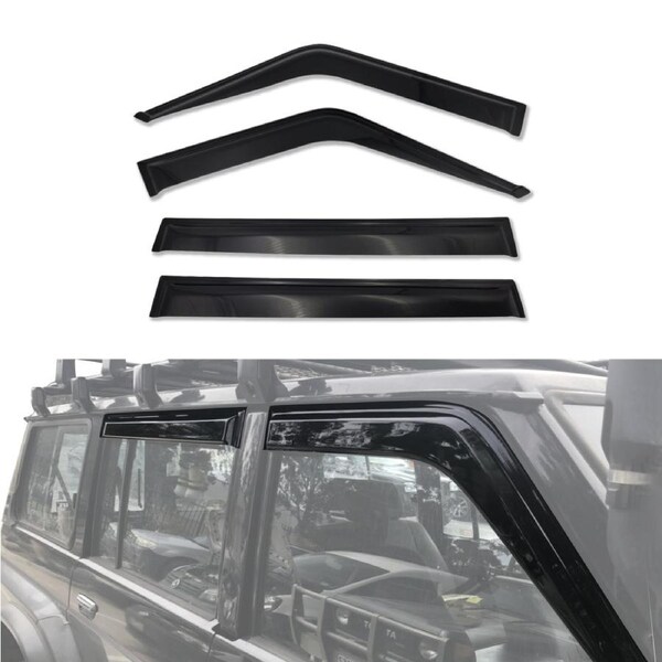 Luxury Weather Shields for Nissan Patrol Y60 GQ Auto Miror 1988-1997
