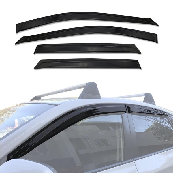 Luxury Weather Shields for Subaru Impreza 2007-2013