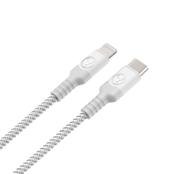 Bonelk 1.2m Charging USB-C To Lightning MFI-Certified Cable for Apple iPhone GRY