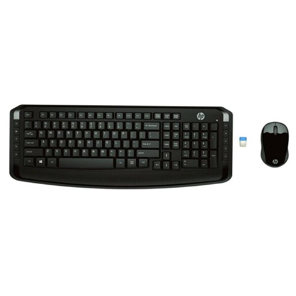 HP 300 Classic Wireless Keyboard and Mouse Combo Desktop PC USB