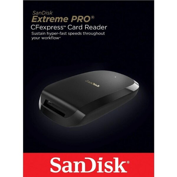 SanDisk Card Reader Extreme Pro CFexpress Type B USB 3.1 Gen 2 Speed SDDR-F451