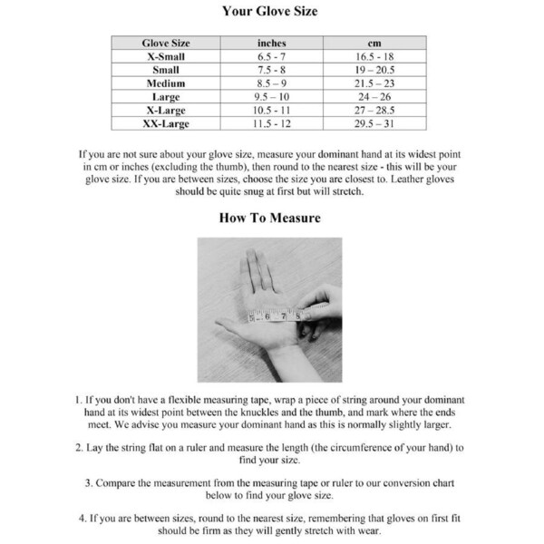 DENTS Mens Premium Kangaroo Leather Button Clasp Wool Lined Gloves Winter Small