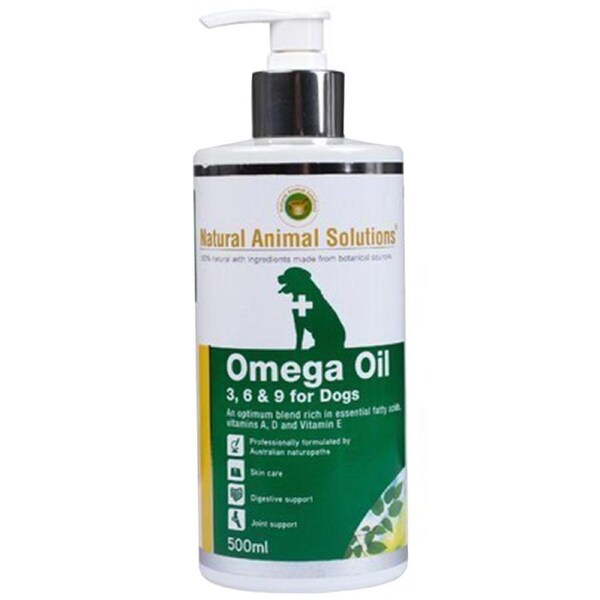 Natural Animal Solutions Dogs Omega 3,6 & 9 Treatment Oil 500ml