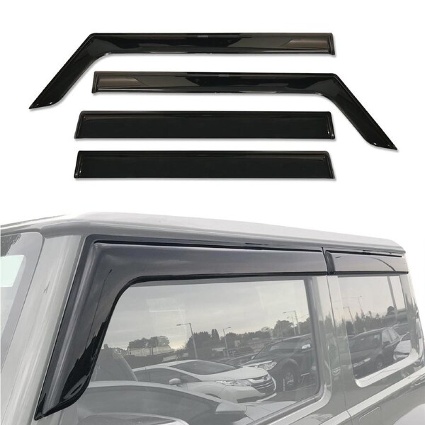 Luxury Weather Shields for Suzuki Jimny 3-Door 2018-Onwards