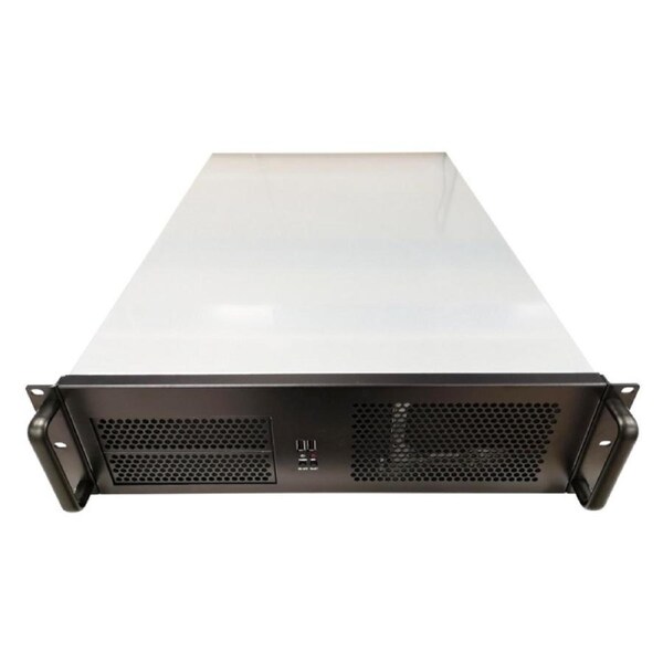 TGC Rack Mountable Server Chassis 3U 650mm Depth. 8x Int 3.5' Bays, 2x Int 2.5' Bays, 2x Ext 5.25' Bays. 7x Full Height PCIE Slots, ATX PSU/MB