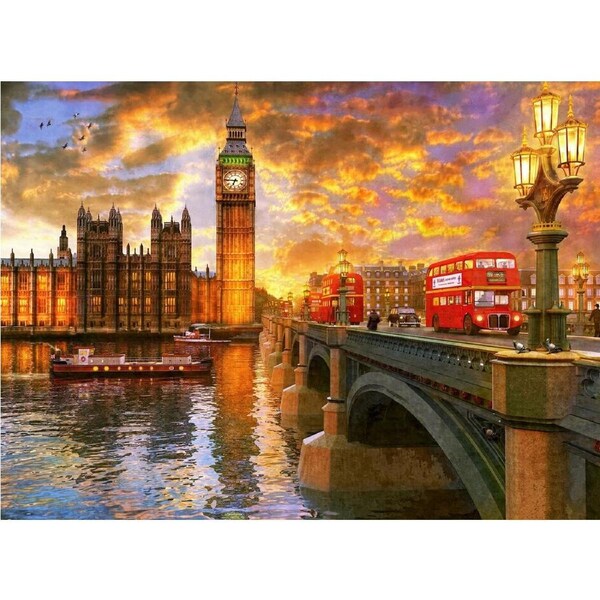 Anatolian - Westminster Sunset Puzzle 1000pc