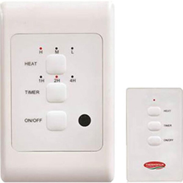 Heatstrip Wall Mounted Heater Controller and Remote Control for Heatstrip Heaters