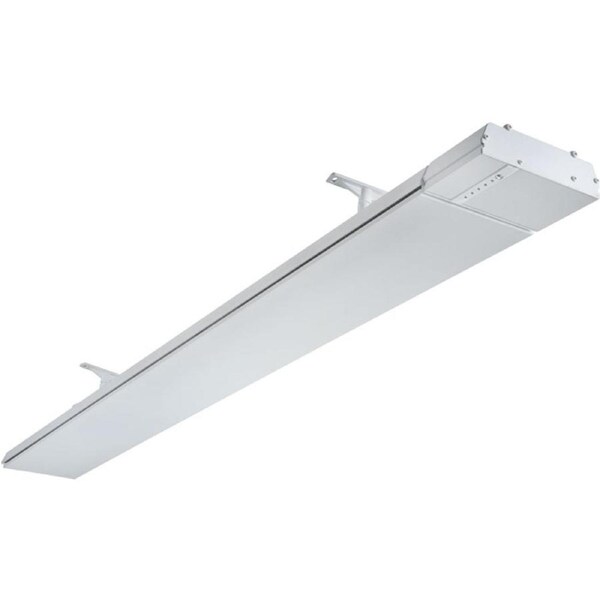 Heatstrip Elegance 3200W Outdoor Alfresco Radiant Strip Heater in Off White with Remote