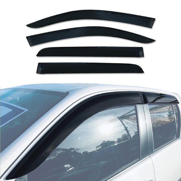 Injection Weather Shields for Toyota Hilux Dual Cab 2015-2025