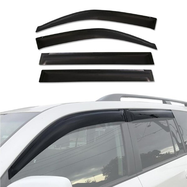 Weather Shields for Toyota Land Cruiser 200 Series 2007-2021