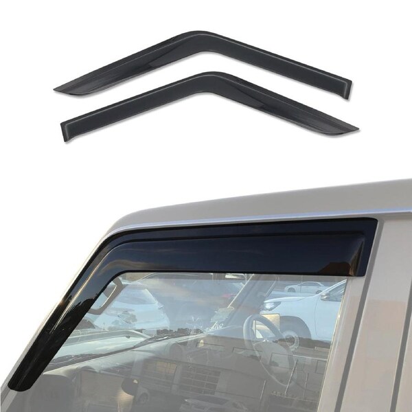 Luxury Weather Shields for Toyota Land Cruiser 79 Series ute
