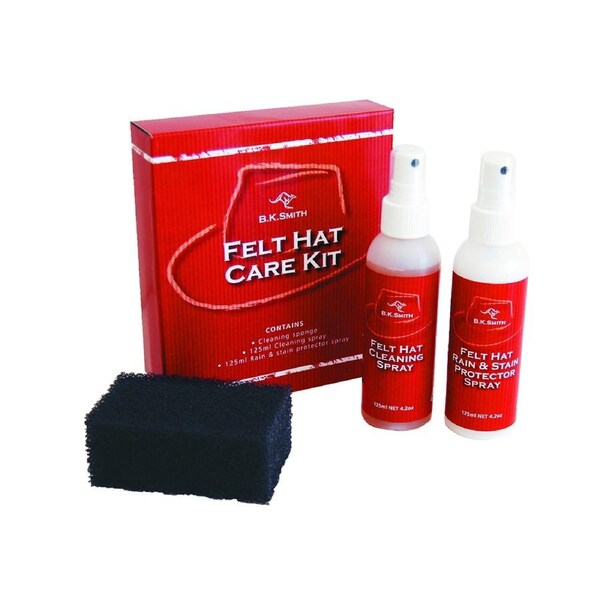 Bk Smith Australian Made Felt Hat Care Kit Cleaning & Protector