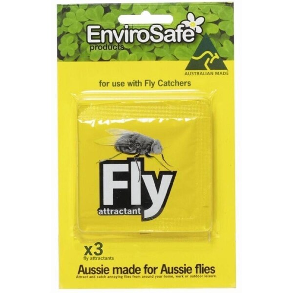 Envirosafe Fly Trap Bait JUMBO Attractant Refills 3 Packs